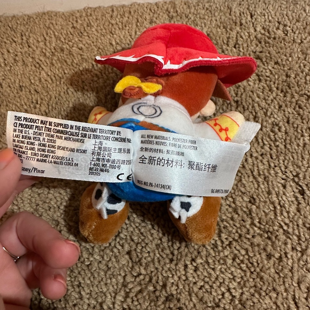 Disney Parks Wishables Toy Story Mania! Series Jessie Plush - Picture 9 of 10